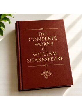 The Complete Works Of William Shakespeare Hardcover Book - Vintage Edition From